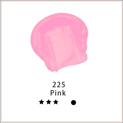 Artecho Acrylic Paint Large Bottle 500ml / 17oz, Pink Craft Paint for Art Supplies, Canvas, Rocks, Wood, Fabric, Ceramic, Non Toxic - Image 2