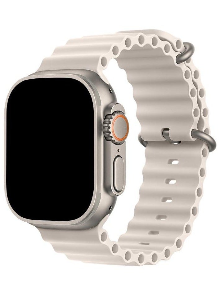 HK - Hk10 ULTRA 3 Smart Watch - 2 Straps (Silicone on both sides) - 49mm - - Image 1