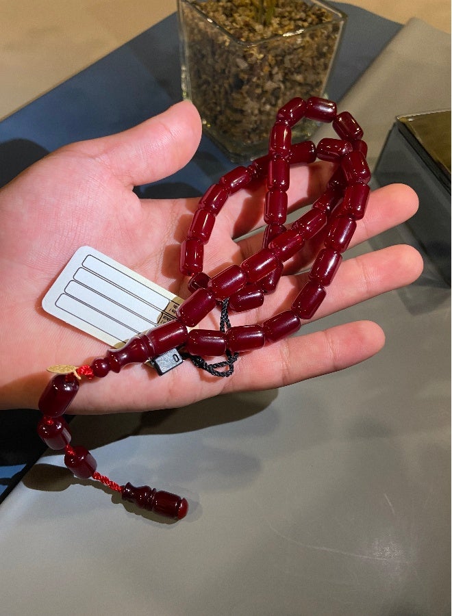 German Faturan Prayer Beads For Men 33 Beads - Image 4