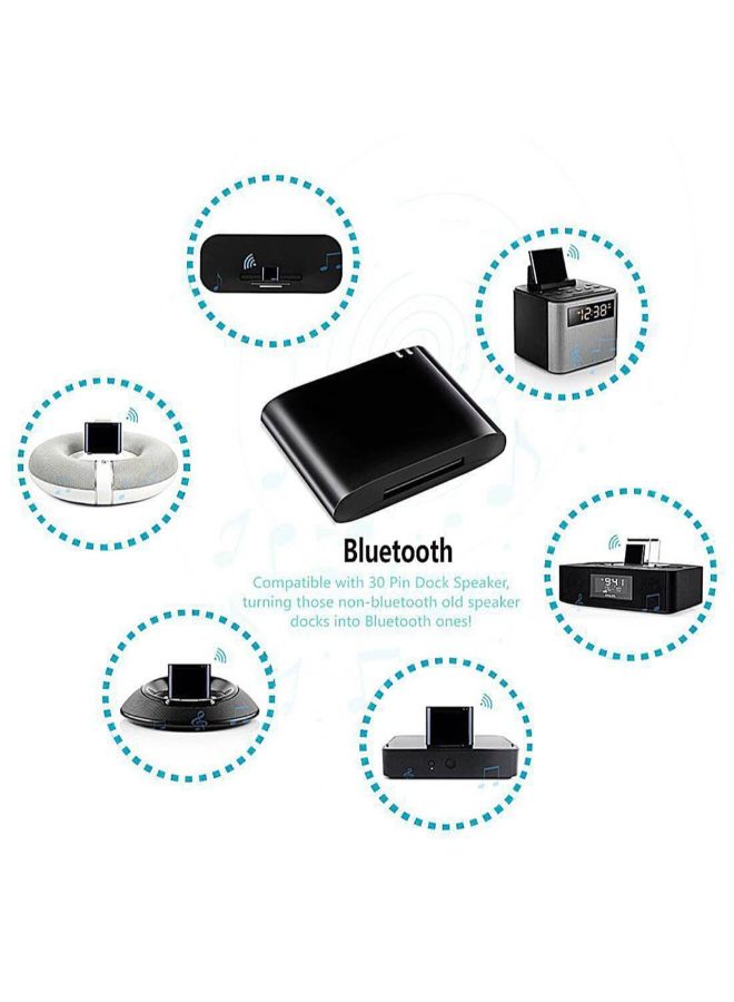 NIBEMINENT 4.1 Music Receiver Bluetooth Audio Adapter Black - Image 3