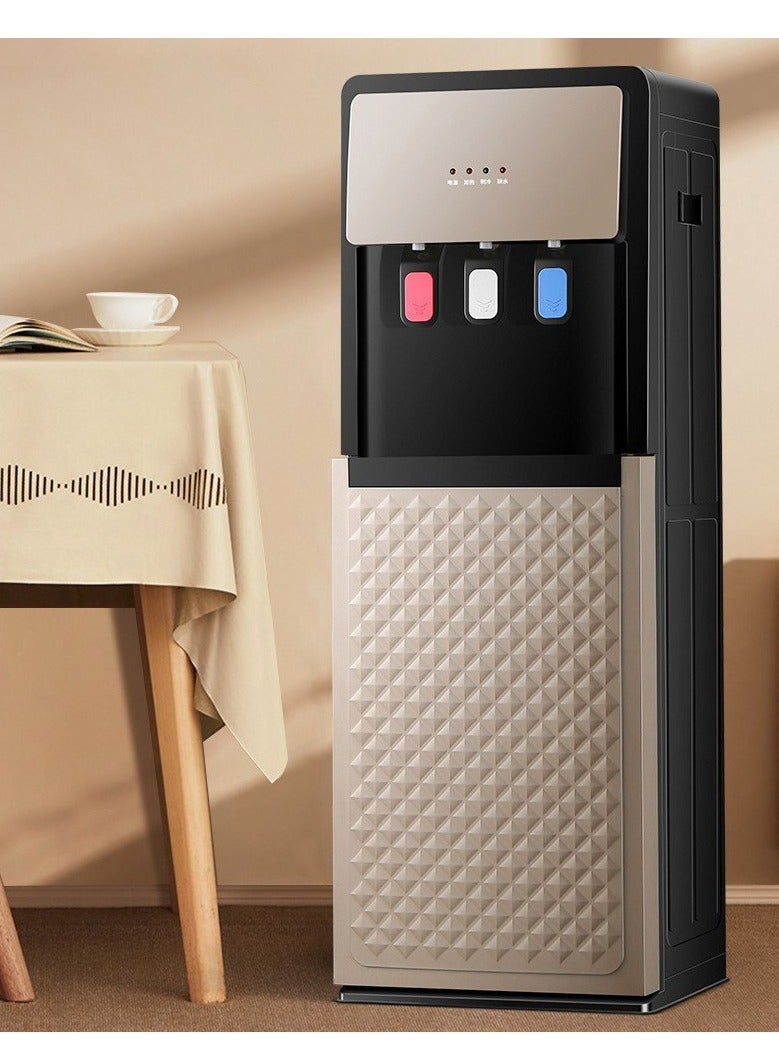 ET-LIFE Bottom Loading Water Cooler - Hot/Cold/Moderate - 3 Tap - Push Cup Get Water Anti-Bacterial, Low Noise, Anti-Spill System 550W SJYTD-6Bottom Loading Water Cooler - Hot/Cold/Moderate - 3 Tap - Push Cup Get Water Anti-Bacterial, Low Noise, Anti-Spill System 550W SJYTD-6 - Image 1