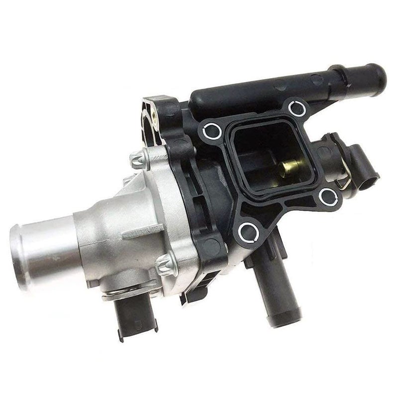 Engine Coolant Thermostat Housing with Sensor Gasket for 20112016 Chevrolet Cruze 20122017 Chevrolet Sonic 20132017 Chevrolet Trax Replaces 25192228