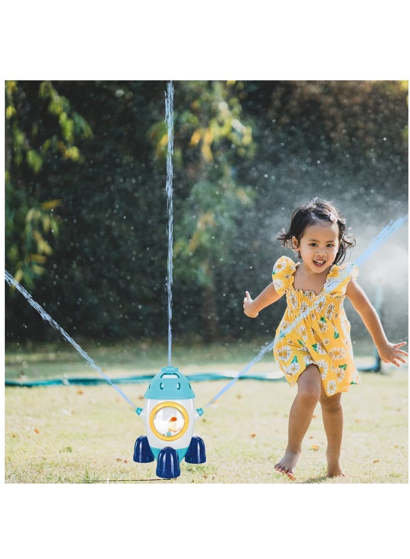 MissTiara حديقة في الهواء الطلق الفناء الخلفي صاروخ رذاذ الماء ألعاب اللعب المياه - Image 2