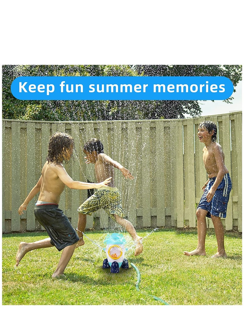 MissTiara حديقة في الهواء الطلق الفناء الخلفي صاروخ رذاذ الماء ألعاب اللعب المياه - Image 3