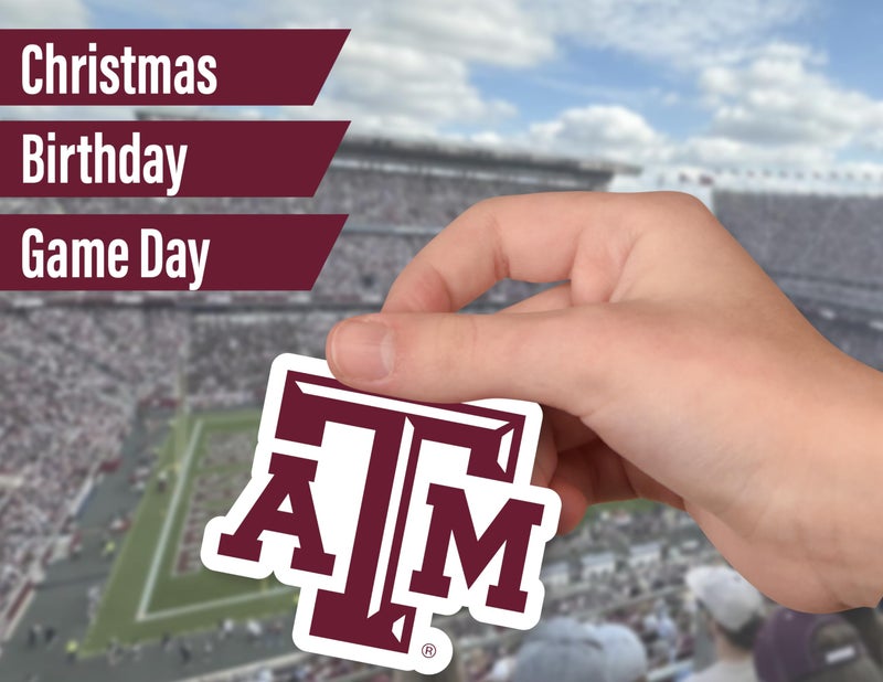 PartyKandy Texas A&M Stickers for Gift, Car, Water Bottle, Laptop, and Phone for TAMU Football Fans and University Graduates (Texas A&M Aggies) - Image 5