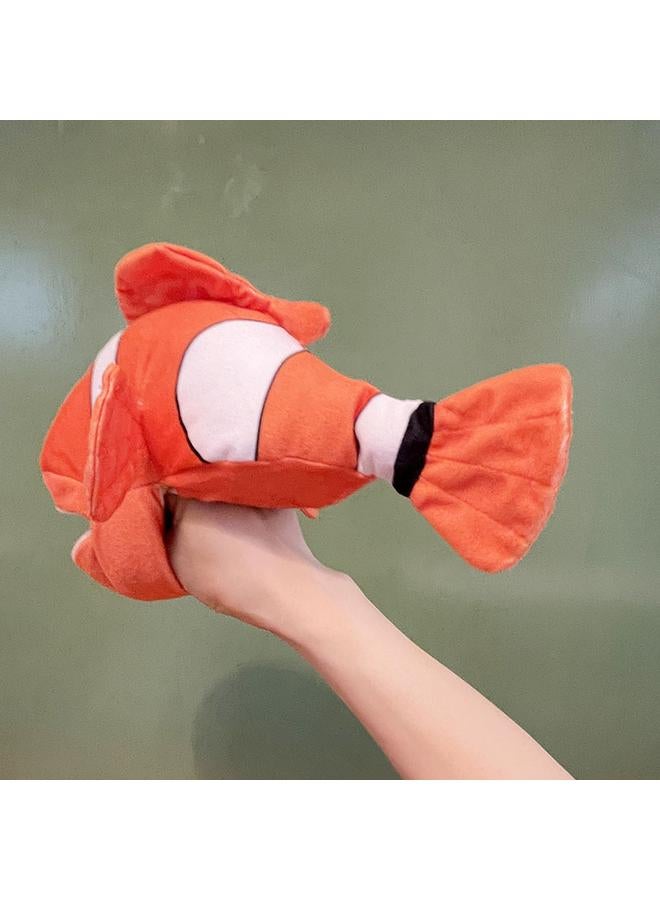 Bluejw New Small Fish Hand Doll Toy Large Children's Baby Story Finger Doll Mouth Gloves Tropical Fish Octopus - Image 3