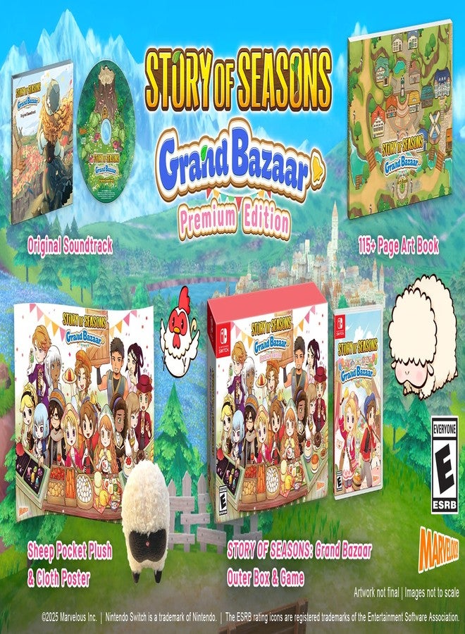 Xseed Games Story of Seasons Grand Bazaar Premium Edition Nintendo Switch - Image 2