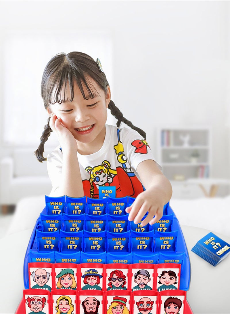 DURKU Educational Guessing Game with Kawaii Cartoon Characters for Kids - Classic Logic Board Game for Children Includes Cute Faces to Guess - Image 3