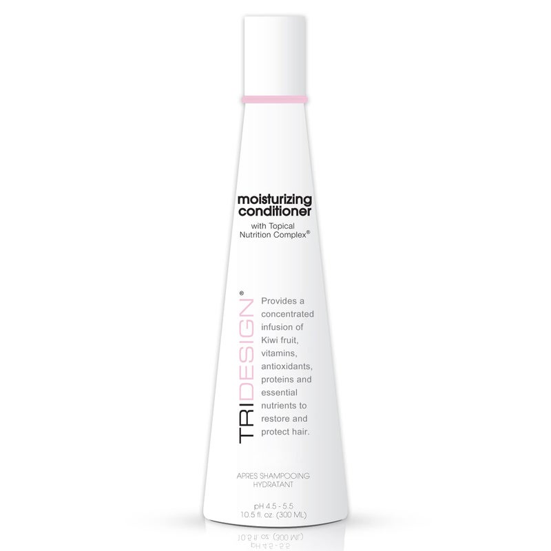 TRIDESIGN TRIDESIGN TRI Moisturizing Conditioner - Hydrating Dry & Damaged Hair, Infused Wheat Protein to Protect, Repair & Restores Moisture to Curly, Straight, Wavy Treated Hair - 10.5 Fluid Ounce 