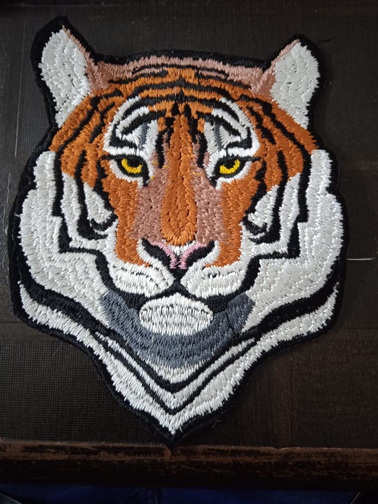 Lion Patch 5 INCH by 7 INCH BANGOL Tiger Stitch Patch - Image 1