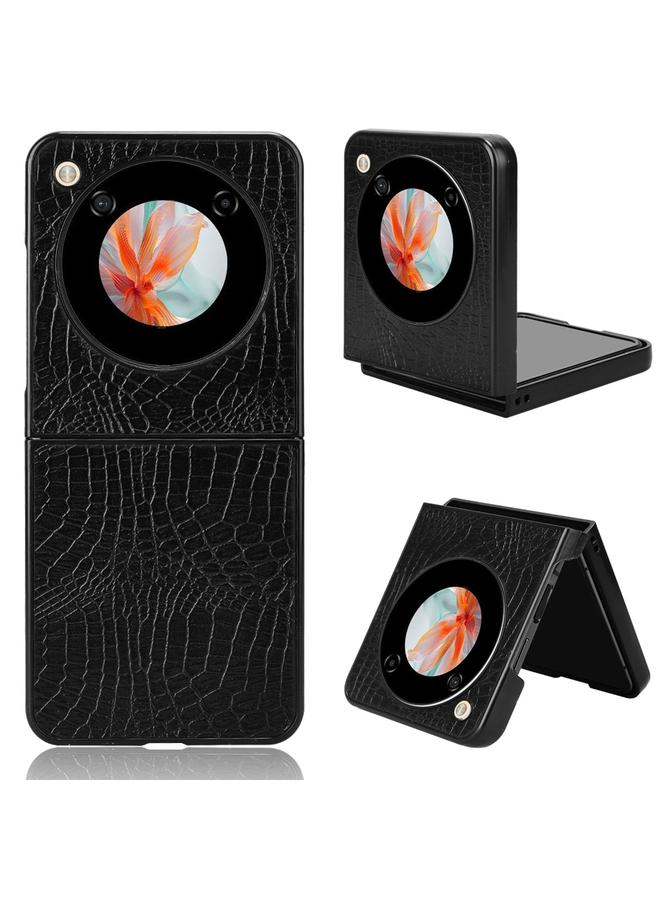 حافظة لهاتف ZTE nubia Flip / Libero Flip بتصميم جلد التمساح