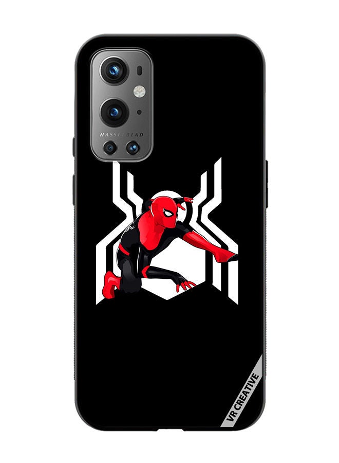 VR CREATIVE Protective Case Cover For OnePlus 9 Pro Spiderman Design Multicolour - Image 1