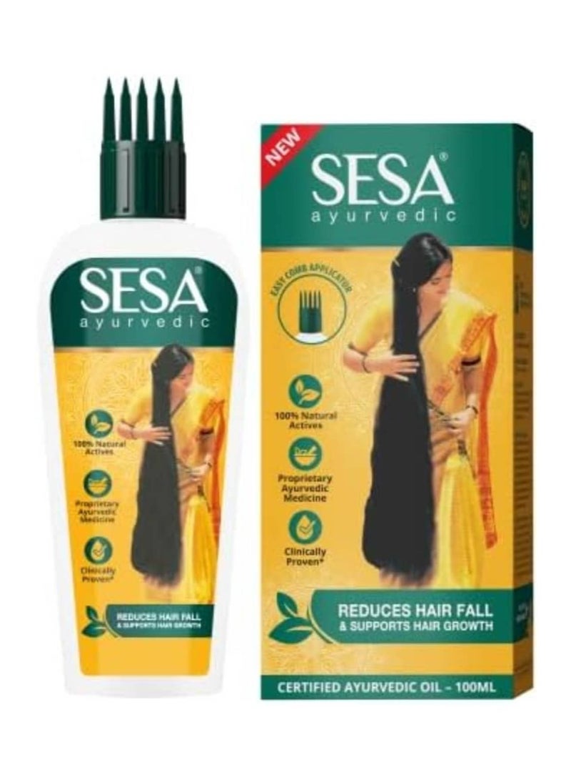 Ayurvedic Hair Oil Multicolour 100ml