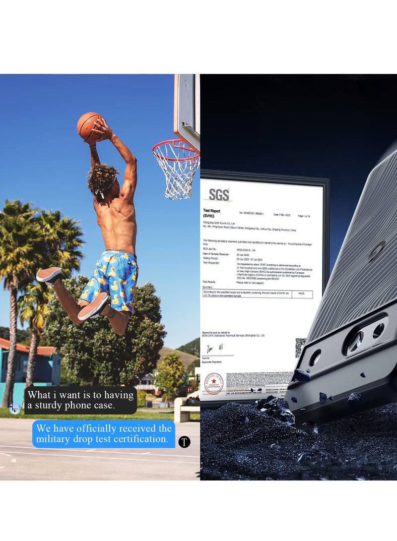 KASTWAVE جراب هاتف Google Pixel 7A 2023 5G رفيع مقاوم للصدمات [غير قابل للاصفرار] [حماية من السقوط بدرجة عسكرية] لهاتف Google Pixel 7a، شفاف للغاية - Image 4