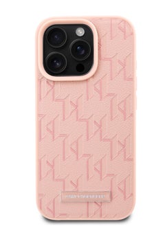 iPhone 16 Pro Case PU Hard Cover with Karl Lagerfeld Hot Stamp / Damage and Scratch Protection/ Comfortable Grip - Pink - pzsku/Z6044691638531DF08D2EZ/45/_/1734095151/413c8132-8603-4809-af96-e084ea5ca960