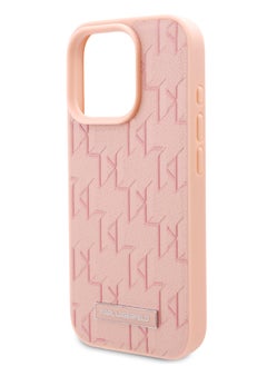 iPhone 16 Pro Case PU Hard Cover with Karl Lagerfeld Hot Stamp / Damage and Scratch Protection/ Comfortable Grip - Pink - pzsku/Z6044691638531DF08D2EZ/45/_/1734095153/5219a503-0cce-4f64-8153-348602fdbb09