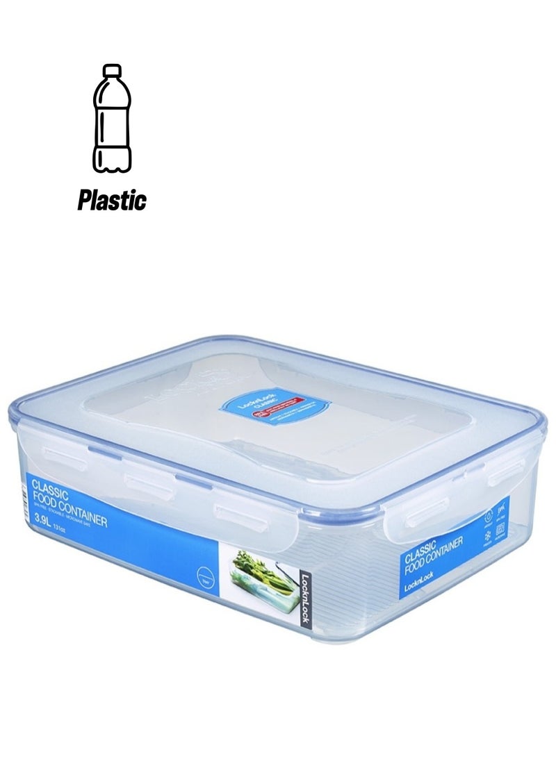 LOCK & LOCK LocknLock 3.9L Rectangular  Airtight Food Storage  - BPA-Free, Microwave, Freezer, and Dishwasher Safe  - Image 1