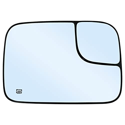 SKARUMMER Passenger Right Side Blind Spot Mirror Replacement for 2005 2006 2007 2008 Dodge Ram 1500 2500 3500 Mirrors - Side View Heated Convex Mirror Glass 5161010AA - Image 1