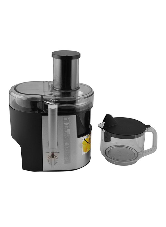 Panasonic Wide Tube Juicer 800W 2 L 800 W MJDJ01 Grey/Black/Clear - Image 1