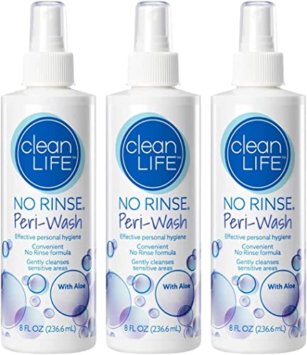 No Rinse غسول بيرينال بدون شطف، 8 أونصة سائلة - منظف مهدئ وواقٍ في صيغة بدون شطف (عبوة من 3) - Image 3