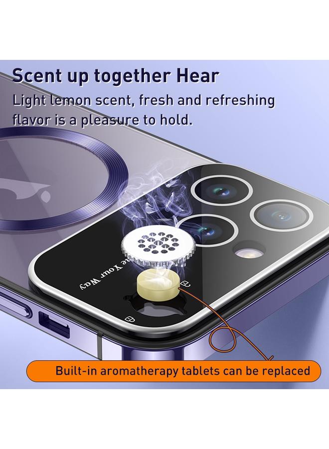 اس-توب جراب لهاتف iPhone 13 Pro جراب هاتف مغناطيسي Aromatherapy MagSafe - Image 2