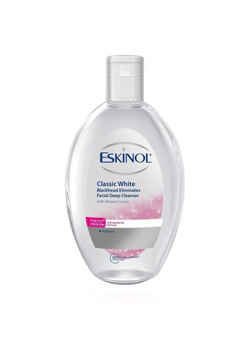 Classic White Blackhead Eliminates Facial Deep Cleanser 225 ml
