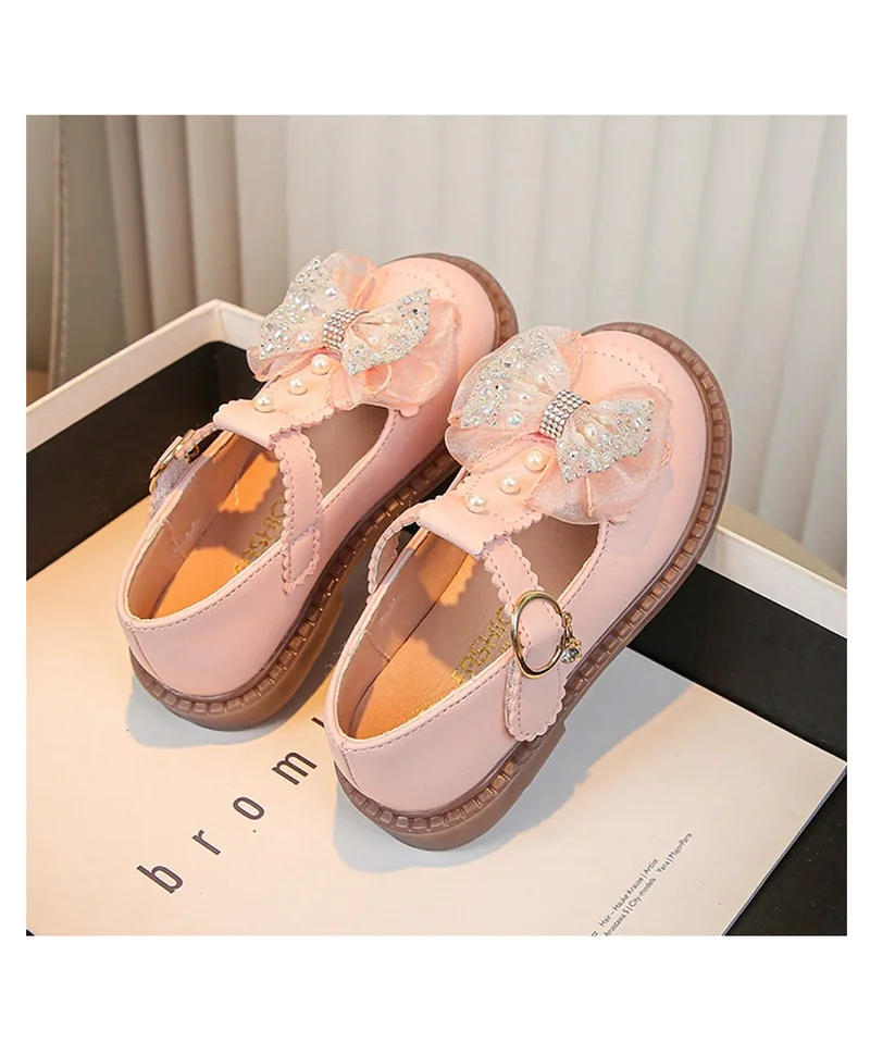 مارك وميا أحذية حفلات مارك وميا مزينة بفيونكة وردية