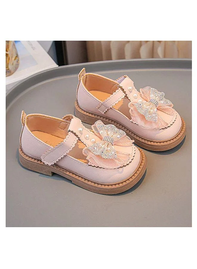 Mark & Mia Mark & Mia Pearl Embellished With Bow Detail Party Shoes - Pink