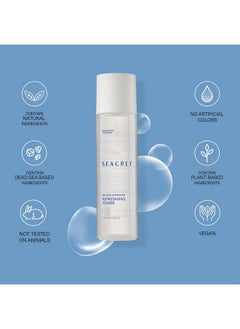Seacret SEACRET Bio Skin Hydration Refreshing Toner for Face - Hydrating Toner, Refreshing Facial Toner, Face Toner for Women, Face Toner for Men, Skin Toner, Toner for Dry, Oily & Sensitive Skin, 6.8 FL.OZ  - Image 2
