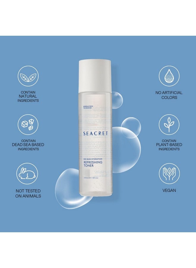 SEACRET Bio Skin Hydration Refreshing Toner for Face - Hydrating Toner, Refreshing Facial Toner, Face Toner for Women, Face Toner for Men, Skin Toner, Toner for Dry, Oily & Sensitive Skin, 6.8 FL.OZ - Image 2