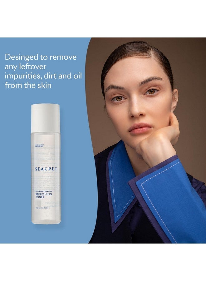 SEACRET Bio Skin Hydration Refreshing Toner for Face - Hydrating Toner, Refreshing Facial Toner, Face Toner for Women, Face Toner for Men, Skin Toner, Toner for Dry, Oily & Sensitive Skin, 6.8 FL.OZ - Image 5