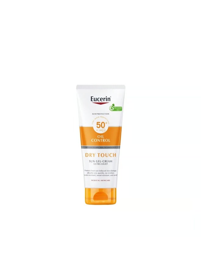 Eucerin Sun Oil Control Dry Touch Sun Gel-Cream SPF50+ Sunscreen 200ml - Image 4