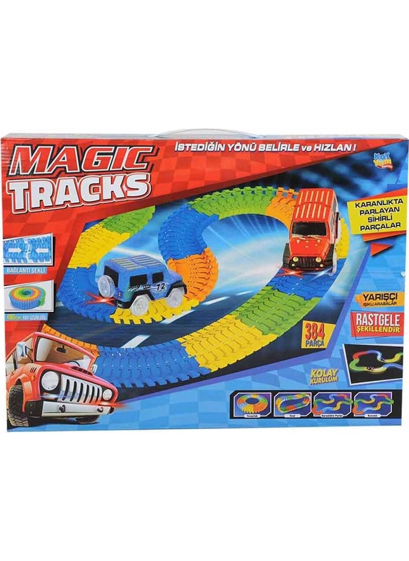 Çebi Toys - Cebi Toys Battery Magic Tracks Road Set - Image 1