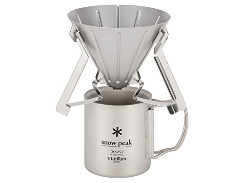 Snow Peak Field Barista Collapsible Coffee Dripper, Stainless Steel, CS-117 - Image 5
