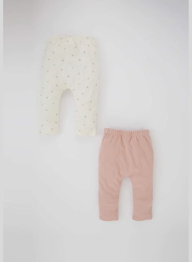 DeFacto 2 Pack BabyGirl Knitted Trousers