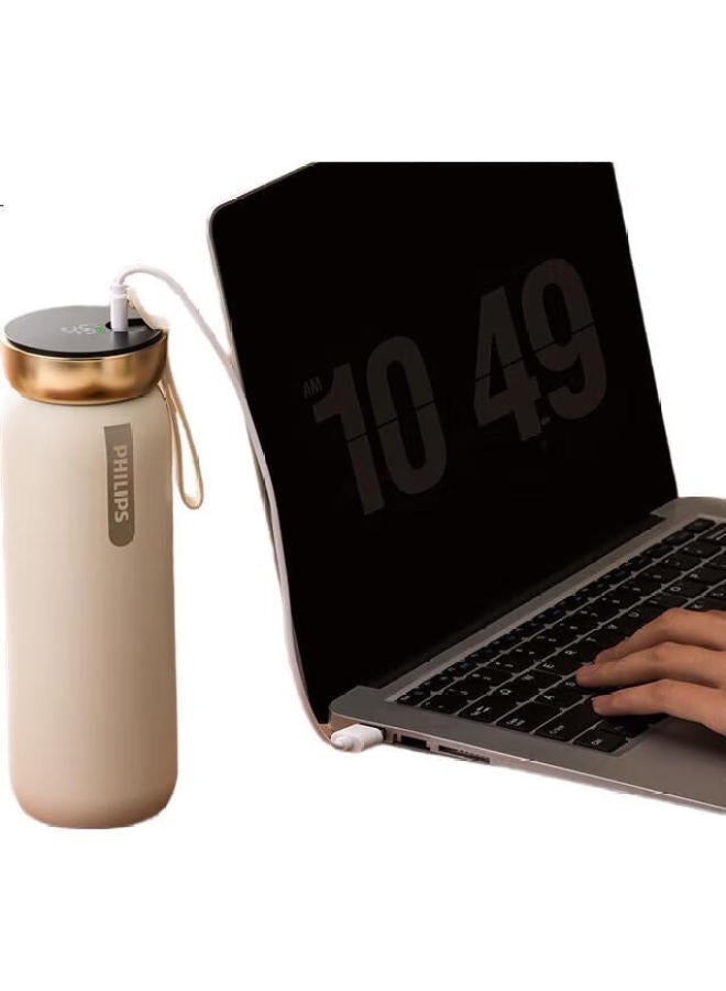 Philips Ulated Mug, 316 Stainless Steel, For Men And Women, Tea Infuser, Smart Temperature Display, Stylish Design, Birthday Gift - Image 2