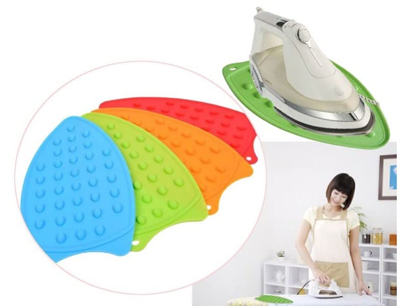 SEASPIRIT Silicon Iron Mat Silicone Iron Rest Pad Ironing Insulation Board High Heat Resistant 27x14 cm Multicolour 4 - Image 3