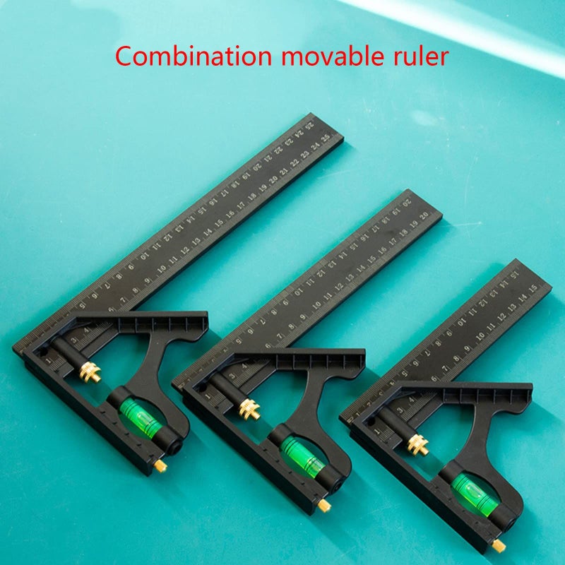 15cm Adjustable Sliding Square Protractor Multifunctional Angle Ruler For Woodworking Metal - Image 5