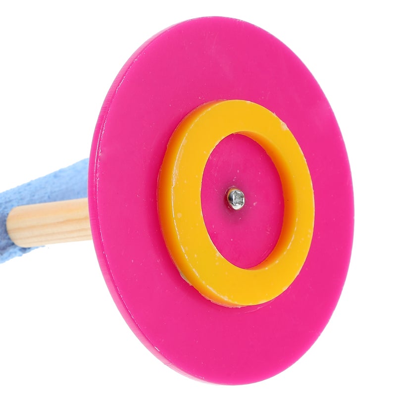 1Pcs Funny T Shaped Bird Parrot Bridge Standing Rack Parrot Activity Climbing Toy Food Bowl Rack(Size Small) - Image 2