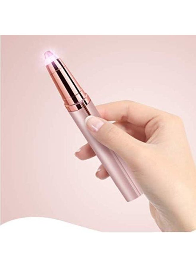 فلولبس اداة تشذيب شعر الحواجب للنساء من فلولبس، ماكينة تشذيب حواجب لازالة شعر الوجه أداة تنظيف يومية - Image 4