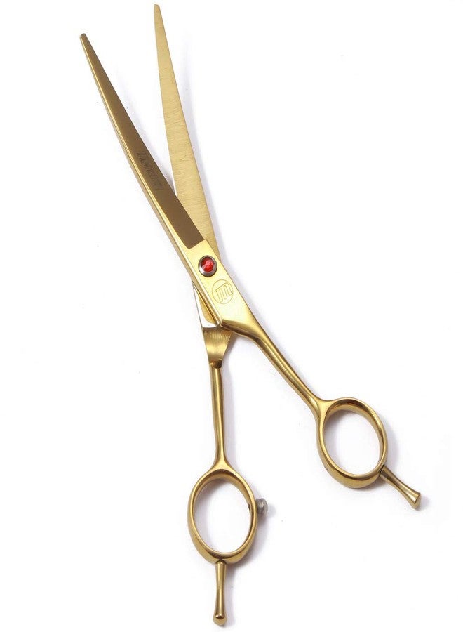 Moontay Professional Dog Grooming Scissors Set, 7 Inch/8 Inch Pet Grooming Scissors Chunkers Shears for Dog, Curved Dog Grooming Scissors, Thinning Shears for Dog with Grooming Comb - Image 3