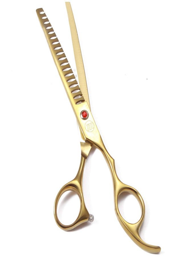 Moontay Professional Dog Grooming Scissors Set, 7 Inch/8 Inch Pet Grooming Scissors Chunkers Shears for Dog, Curved Dog Grooming Scissors, Thinning Shears for Dog with Grooming Comb - Image 2
