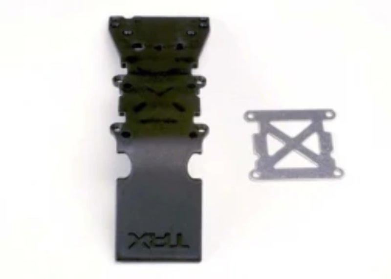 Traxxas 4937 Black Front Skid Plate - Image 1