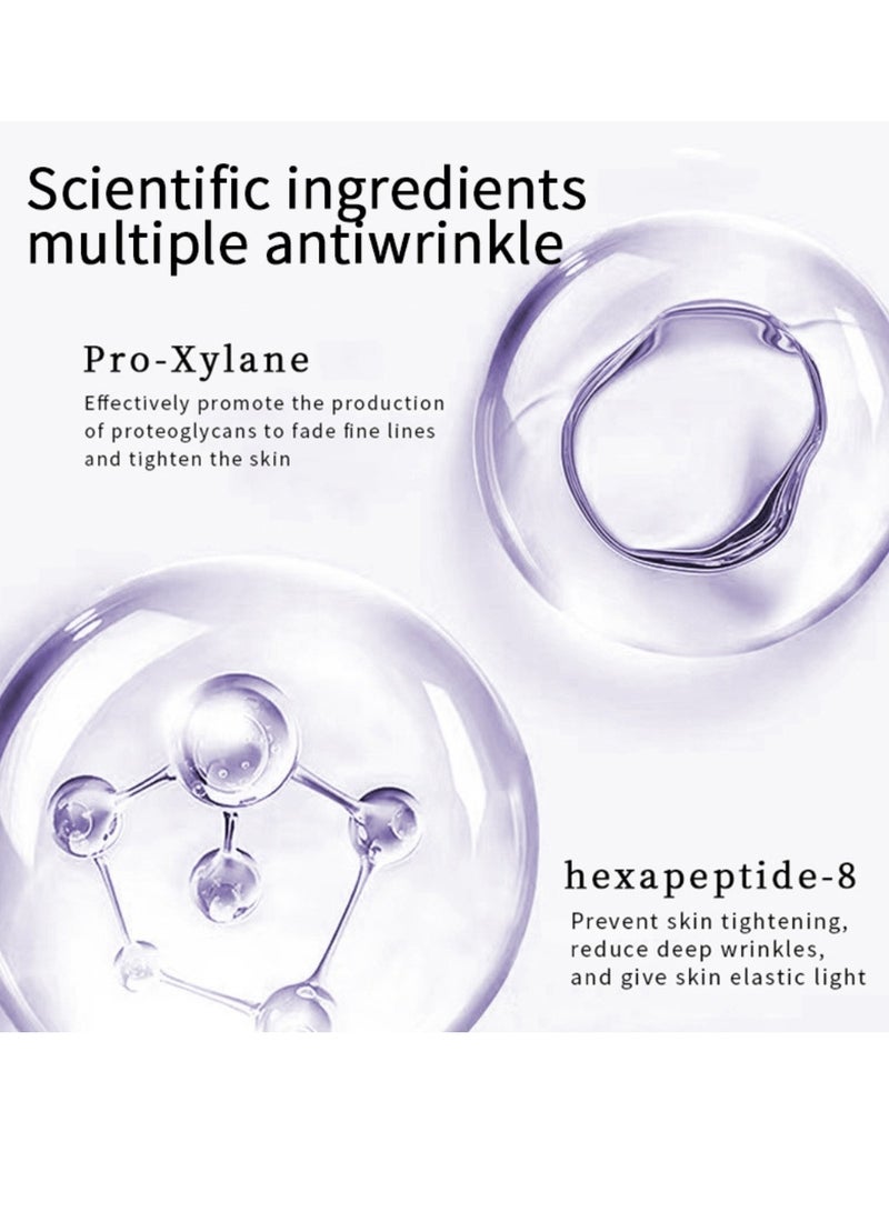 YOUBUY Pro Xylane Anti Wrinkle Cream Reduce File Lines and Wrinkles Improve Dark Circles and Puffiness for Youthful Bright Eyes Anti Oxidation Under Eye Cream Hydration Anti Aging face cream 20g - Image 3