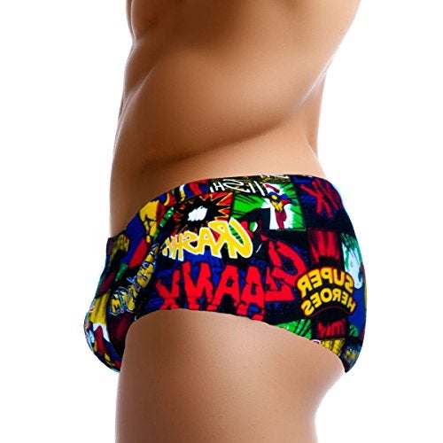 Taddlee Men Swimwear Swim Briefs Bikini Board Surf Shorts Boxer Trunks Swimsuits (L,XF19) - Image 3