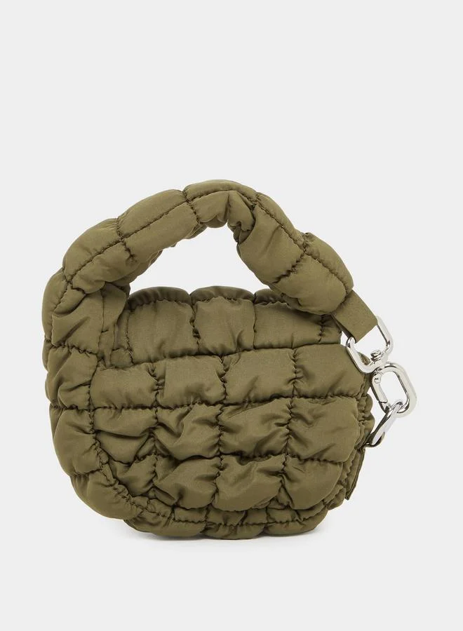 ستايلي Styli Asymmetric Handle Quilted Handbag