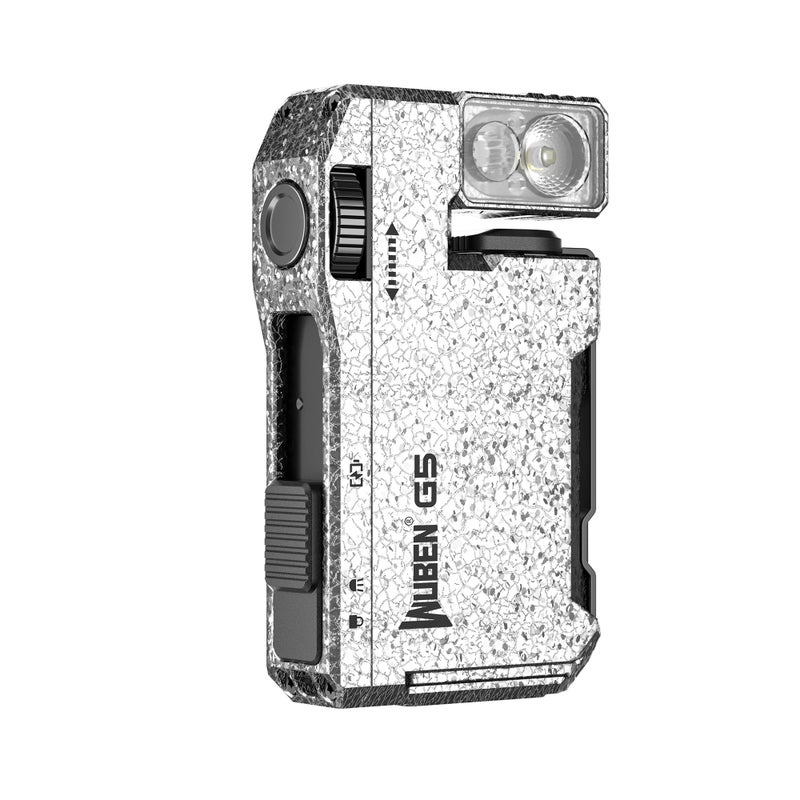 Wuben Multi-Color Magnetic EDC G5 Flashlight 400 Lumen Usb-c Rechargeable Keychain Hands for Camping, Car Repair, Home Use - Image 1