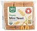 365 by Whole Foods Market Organic Whole Wheat Mini Toast Vegan 28 Ounce - Image 2