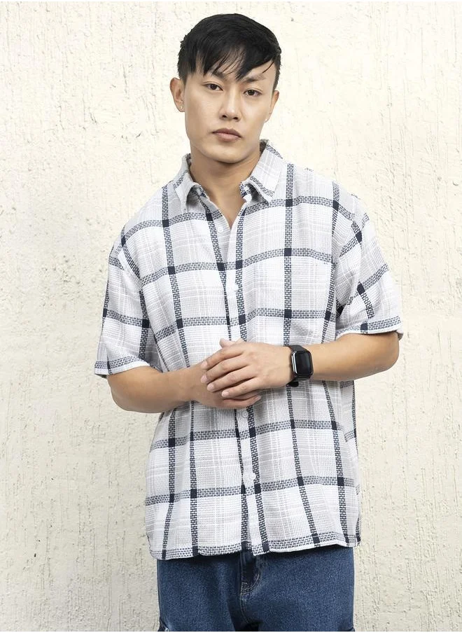 Hubberholme Multicolor Shirt for Men, Casual Style