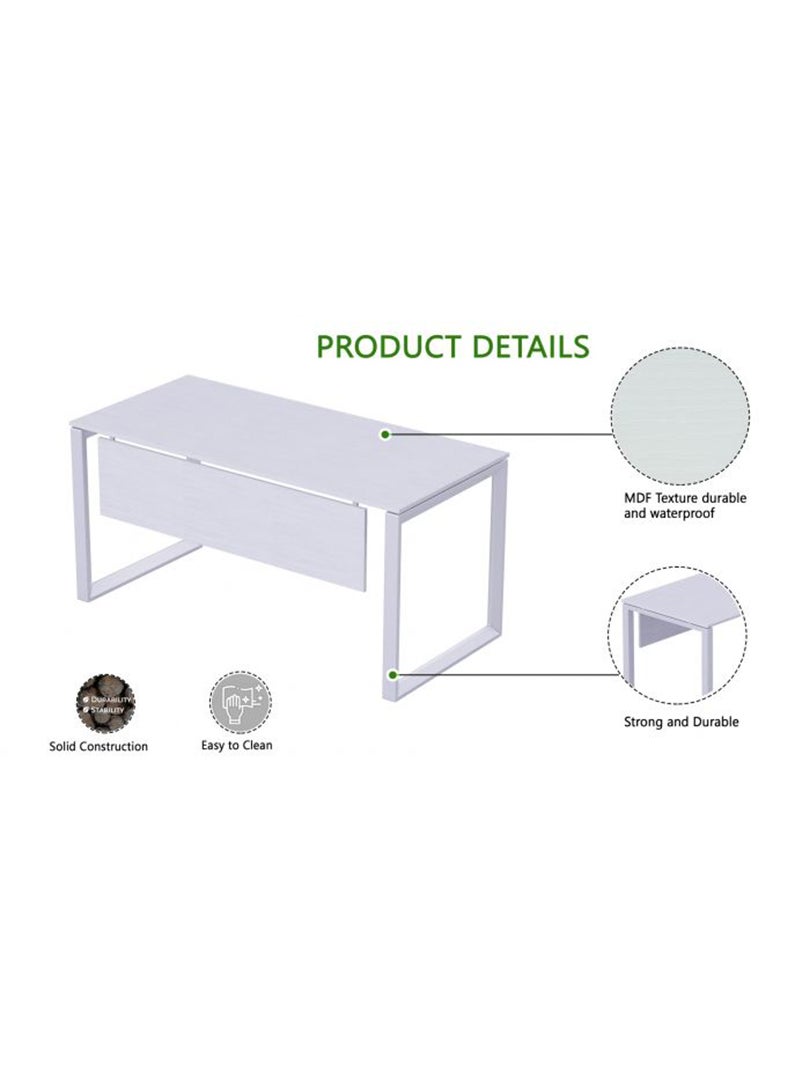 Mahmayi Mahmayi Vorm 136-16 12 Seater White U-Shaped Conference-Meeting Table  - Image 3
